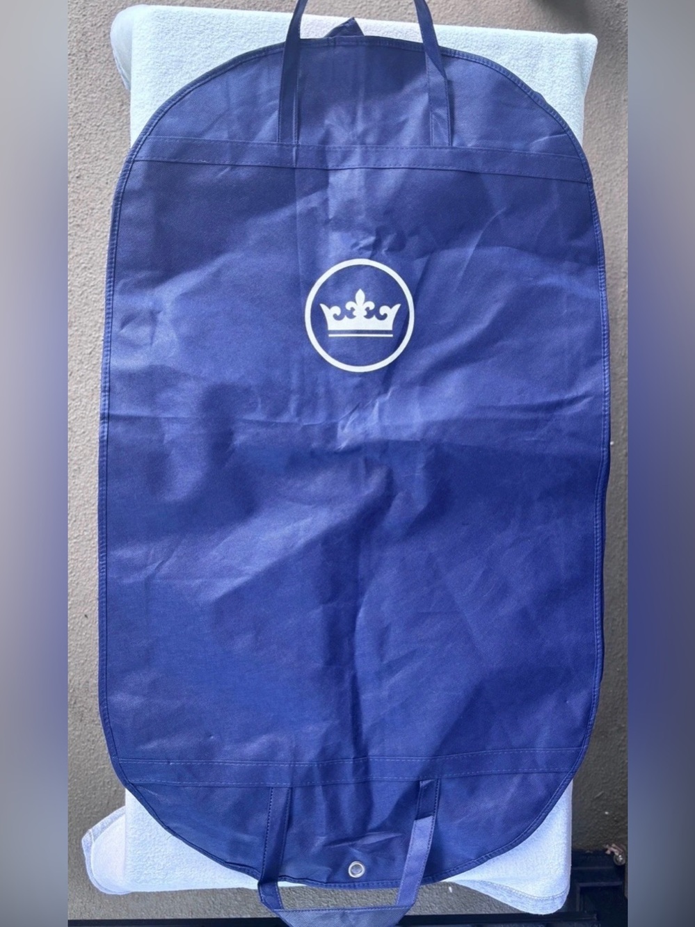 Peter Millar Men’s Bluer Travel/Dust Bag With Zipper And Hanger Hole 39”x23.5”